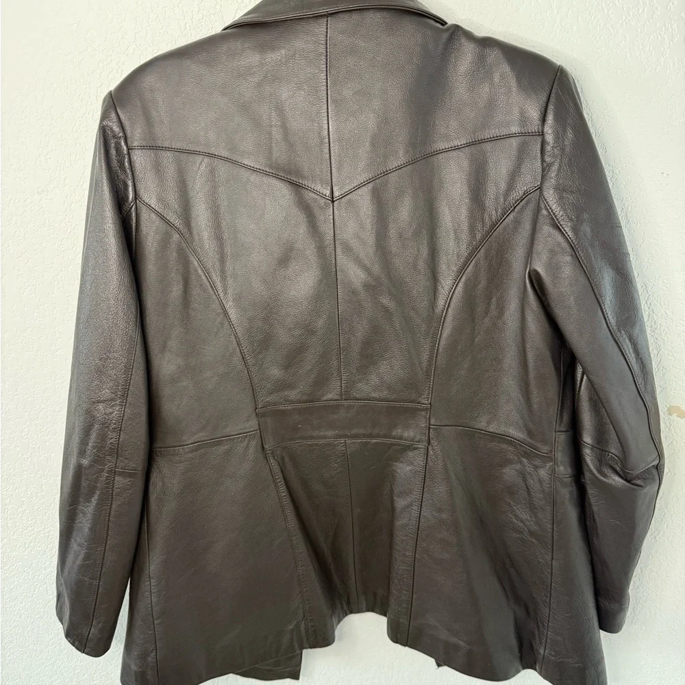 Wilsons Leather Women's Dark Brown Jacket - Picture 3 of 5